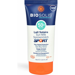 Biosolis Mlijeko za sunčanje Sport ZF 50+ - 75 ml