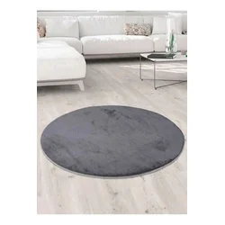 Conceptum Hypnose Tepih Oval, O80 cm, Tamnosivi