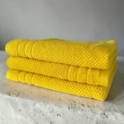 Peškir Popcorn Žuta boja 50x100cm