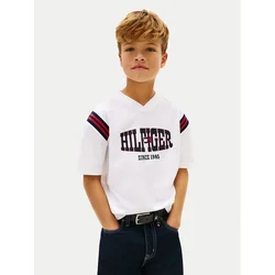 Tommy Hilfiger Majica KB0KB10272 Bela Regular Fit