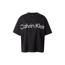 Calvin Klein Jeans Majica črna/bela