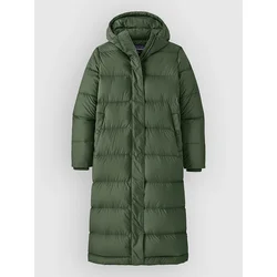 Patagonia Silent Down Long Parka canopy green