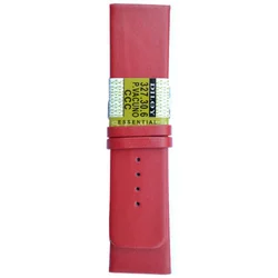 Kožni kaiš Diloy 28mm DIL327EA.6 Crvena boja