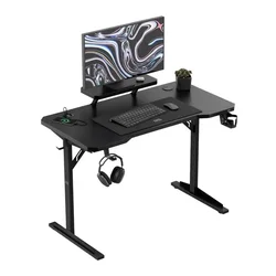 Mark Adler Leader 5.1 Crni Kancelarijski sto sa postoljem za monitor