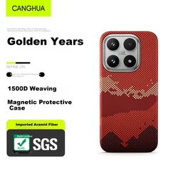 CangHua Maska za mobilni telefon Xiaomi 17, Crvena