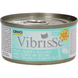 Croci Cat Menu - Piščanec, tilapija, alge - 70 g