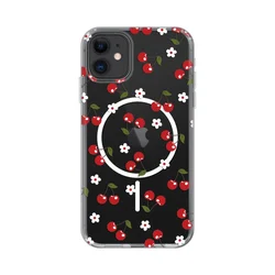 Maska za iPhone 11 6.1 Magsafe, Cute Cherries