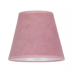 Duolla - Abažur za stonu lampu SOFIA XS E14 prečnika 18,5 cm ružičasta