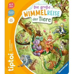 Ravensburger tiptoi - Die große Wimmelreise der Tiere