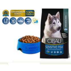 Cibau Suva hrana Superpremium Fish Sensitive Medium and Maxi 10+2Kg
