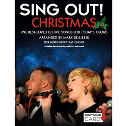 SING OUT!CHRISTMAS FOR CHOIRS+ DOWNLOAD CARD