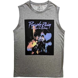 Prince Purple Rain Grey L Majica