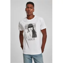 Mister Tee Majica F#?KIT, bela