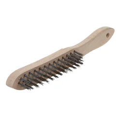 WOLFCRAFT Ručna čelična četka, Sa drvenim držačem 2723000