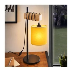 BRILAGI - Stona lampa NUBILA 1xE27/40W/230V braon/crna/žuta
