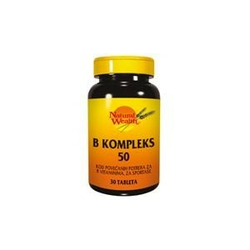 NATURAL WEALTH tablete B KOMPLEKS 50 30KOM