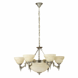 Eglo Marbella luster/9 e14 ¤714 h490 brunirana/šampanj