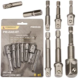 POWERMAT 8 delni set adapterjev, (21000684)