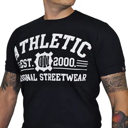 011Shop Muška majica kratkih rukava 011 Athletic, Crna