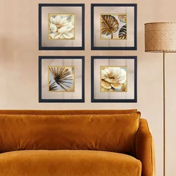 Wallity Set uramljenih slika CAM661977, 4 Dela