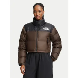 The North Face Puhovka Nuptse NF0A5GGE Temno rjava Regular Fit