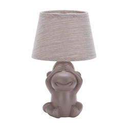 ONLI - Stona lampa MONKEY 1xE14/6W/230V braon