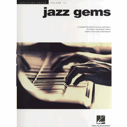 JAZZ piano SOLOS JAZZ GEMS VOL.13