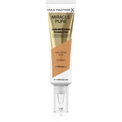 MAX FACTOR Tečni puder Miracle pure 76 Warm golden
