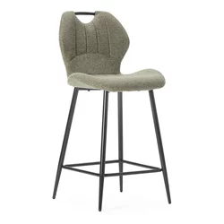 Zeleni barski stoli v kompletu 2 ks (višina sedeža 65 cm) Muli – Marckeric