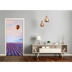 tulup.si Tapete na vratih Polja sivke 75x205 cm