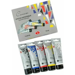 Nevskaya Palitra Komplet akrilnih barv Sonnet 5x75 ml