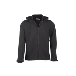 MOŠKA SOFT SHELL JAKNA s kapuco EM603 črna XL