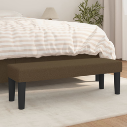 Shumee Klop temno rjava 100x30x30 cm blago, (20698328)