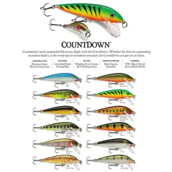 Vobler Rapala CountDown CD07