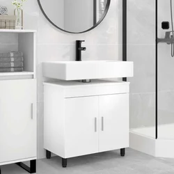 Toaletna jedinica Bijela 60 x 35 x 60 cm Konstruirano drvo