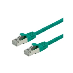 Value S/FTP Patch Cord Cat.6, halogen-free, green, 10m networking cable