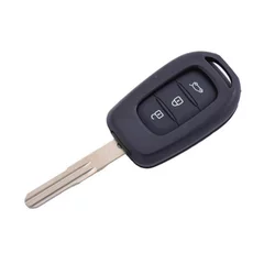 CAR 888 ACCESSORIES Kućište oklop ključa 3 dugmeta za Renault/Dacia crno