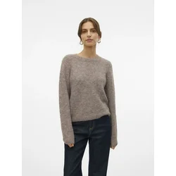 Vero Moda Novah Pulover Rjava