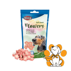 Trixie Dog Soft Snack Flowers With Poultry and Lamb 75g, Poslastice Za Pse