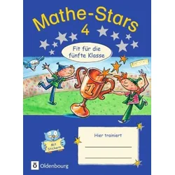 Mathe-Stars 4 - Fit für die fünfte Klasse