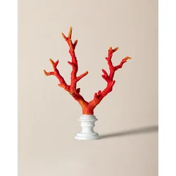 Madame Coco Dekorativni figura Isabella, Belo-crvena