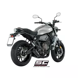 SC PROJECT IZPUŠNI SISTEM S1(SS) MAT ČRNA | YAMAHA MT-07 (2017 - 2020)