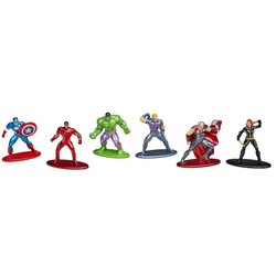 Marvel Avengers Kovinske zbirateljske nanofigurinice figurice 1,65 - 6 kosov