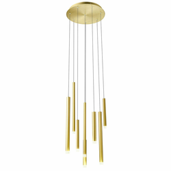 Redo 01-2050 - LED luster na sajli MADISON 8xLED/4W/230V zlatna