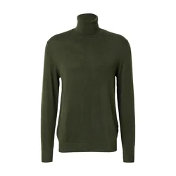 JACK & JONES Pulover JJEEMIL temno zelena