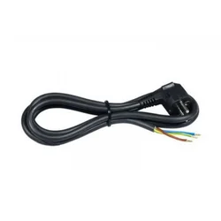 Commel Prikljucni kabl 16 a 250 v 3500 w, crni, 1,5m bulk h05vv-f 3g2,5 ( c0611m )