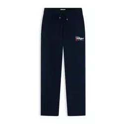 TOMMY HILFIGER Hlače  mornarska / rdeča / bela