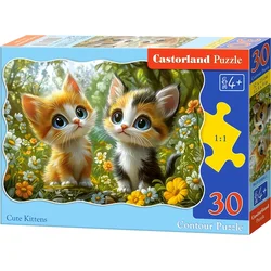 Castorland - Puzzle Simpatični mucki - 1 - 39 kosov