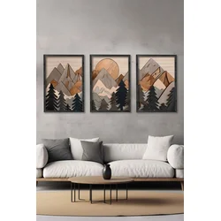 Wallity Slika Ersy3Syhcrv61, 3 dela, 34 x 49 cm