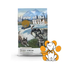 Taste Of The Wild Pacific Stream Puppy Recipe 12.2kg, Dimljeni Losos i Riba